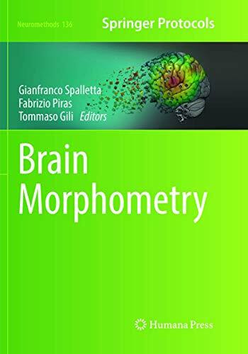 Brain Morphometry (Neuromethods, 136, Band 136)