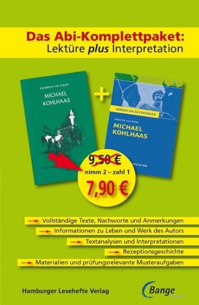 Michael Kohlhaas - Das Abi-Komplettpaket: Lektüre plus Interpretation