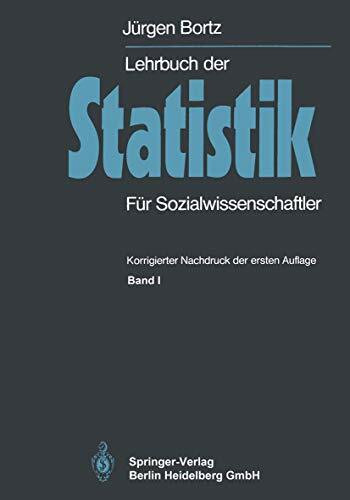 Lehrbuch Der Statistik: Fur Sozialwissenschaftler