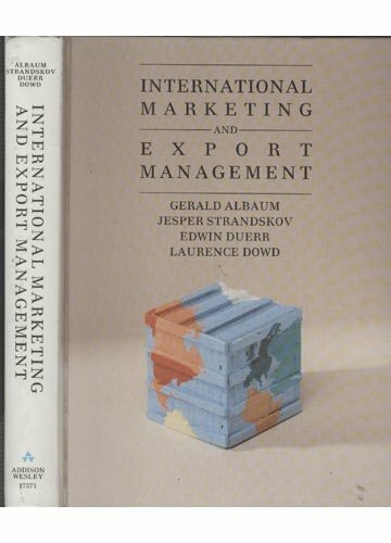 International Marketing and Export Management (International Business Series)