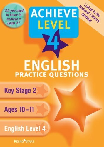 English Level 4 Practice Questions (Achieve S.)