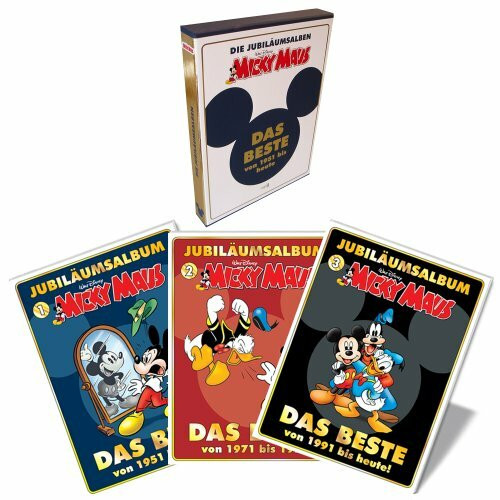 Disney: Micky Maus Jubiläumsalben in Box