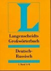 Großwörterbuch Deutsch - Russisch