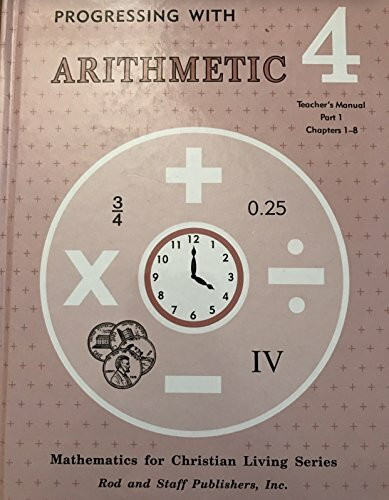 Progressing with Arithmetic 1 : Teacher's Manual