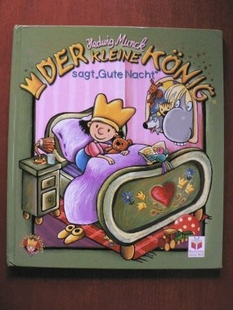 Der kleine König sagt "Gute Nacht"