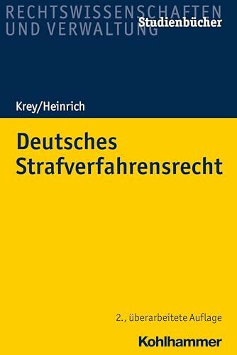 Deutsches Strafverfahrensrecht (Studienbücher Rechtswissenschaft)