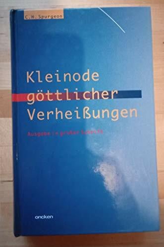 Kleinode göttlicher Verheißungen. Großdruck