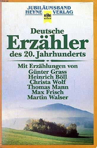 Deutsche Erzähler des 20. Jahrhunderts.