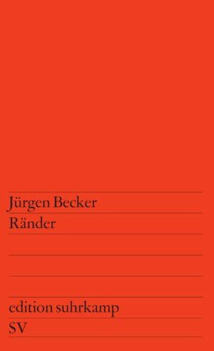 Ränder (edition suhrkamp)