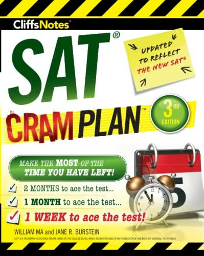 CliffsNotes SAT Cram Plan 3rd Edition