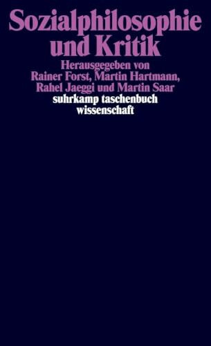 Sozialphilosophie und Kritik (suhrkamp taschenbuch wissenschaft)