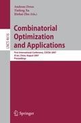 Combinatorial Optimization and Application