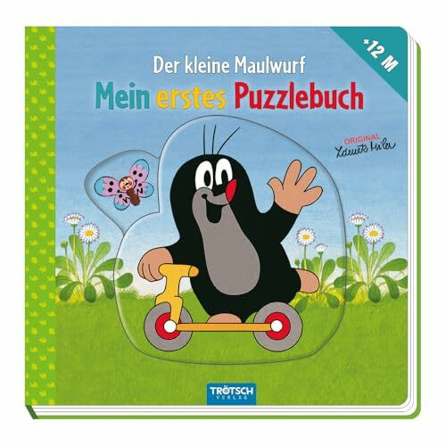 Trötsch Der kleine Maulwurf Mein erstes Puzzlebuch: Beschäftigungsbuch Spielbuch Puzzlebuch