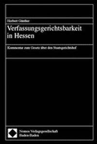 Verfassungsgerichtsbarkeit in Hessen