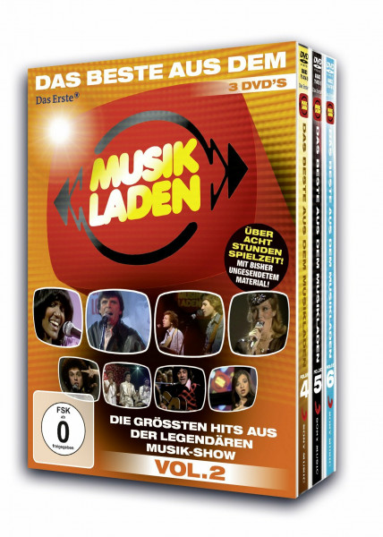 Das Beste aus dem Musikladen - Volume 2 [3 DVDs]
