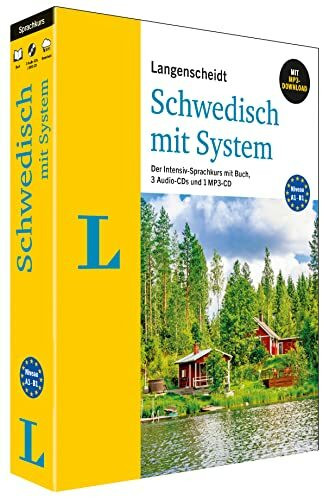 Langenscheidt Schwedisch mit System: Der Intensiv-Sprachkurs mit Buch, 3 Audio-CDs und MP3-CD (Langenscheidt mit System)