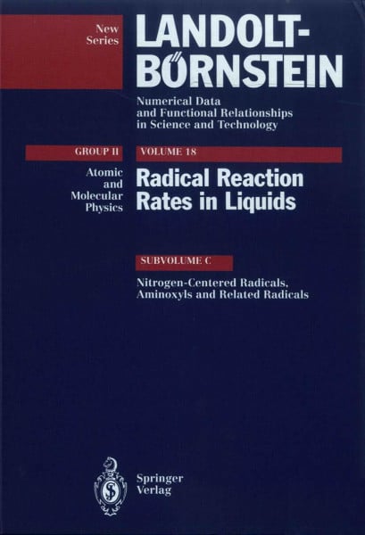 Nitrogen-Centered Radicals, Aminoxyls and Related Radicals (Molecules and Radicals)