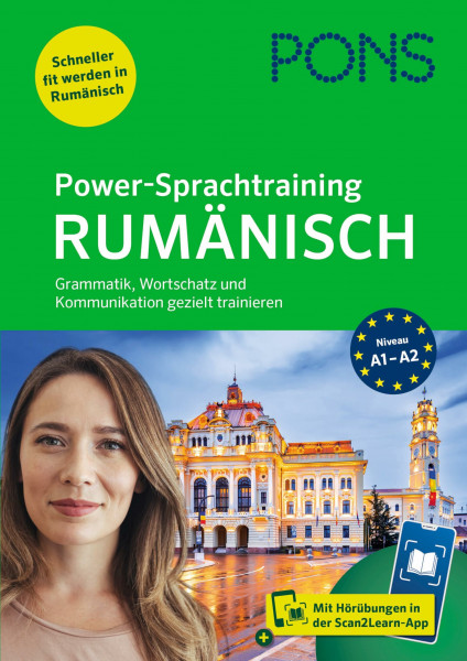 PONS Power-Sprachtraining Rumänisch: Grammatik, Wortschatz und Kommunikation gezielt trainieren mit Scan2Learn-App