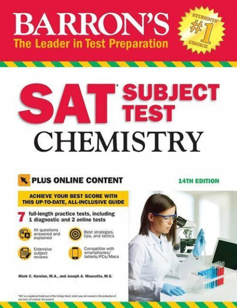 Barron's SAT Subject Test: Chemistry