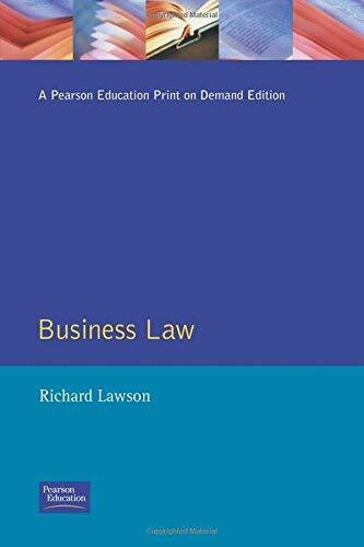 Business Law (Frameworks Series)