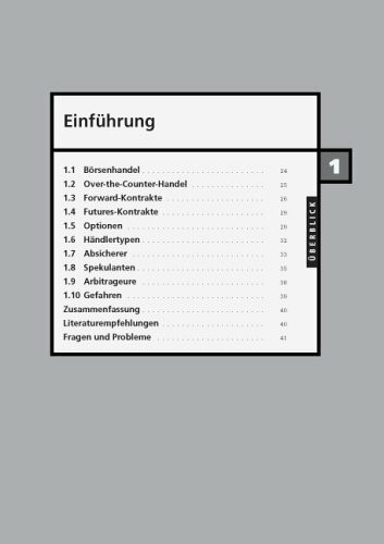 Optionen, Futures und andere Derivate (Pearson Studium - Economic BWL)