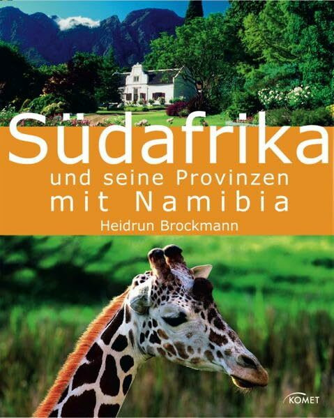 Südafrika und seine Provinzen mit Namibia