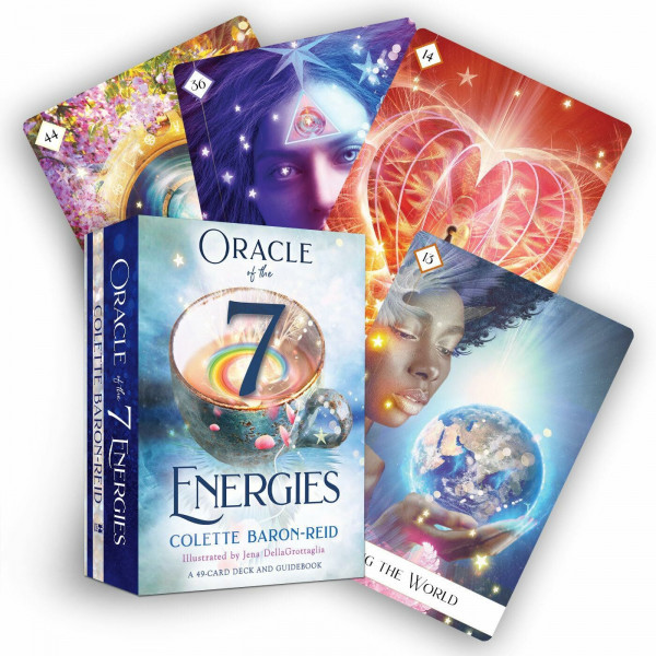 Oracle of the 7 Energies, Orakelkarten: A 49-Card Deck and Guidebook-Energy Oracle Cards for Spiritual Guidance, Divination, and Intuition