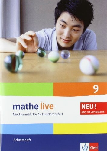 mathe live 9: Arbeitsheft mit Lösungsheft Klasse 9 (mathe live. Bundesausgabe ab 2006)