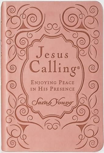 Jesus Calling, Pink Leathersoft, with Scripture References: Enjoying Peace in His Presence (A 365-Day Devotional)