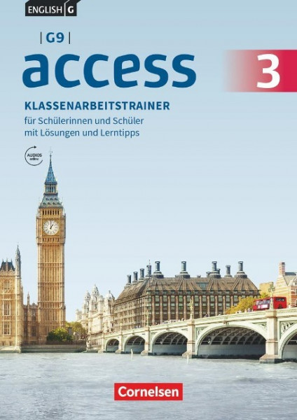 English G Access - G9 - Band 3: 7. Schuljahr - Klassenarbeitstrainer mit Audios und Lösungen online