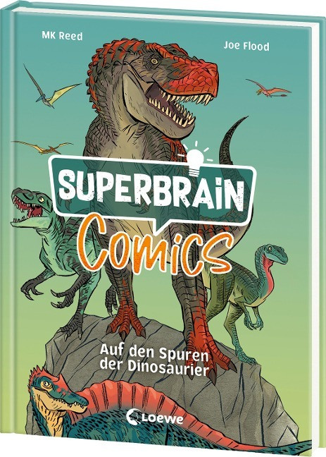 Superbrain-Comics - Auf den Spuren der Dinosaurier