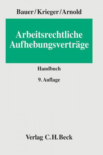 Arbeitsrechtliche Aufhebungsverträge