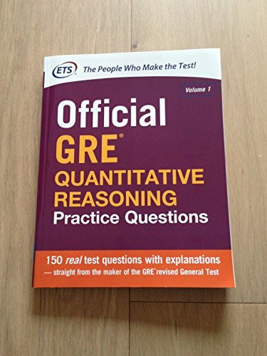 Official GRE Quantitative Reasoning Practice Questions