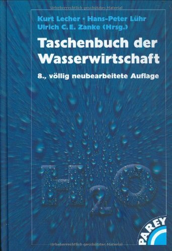 Taschenbuch der Wasserwirtschaft