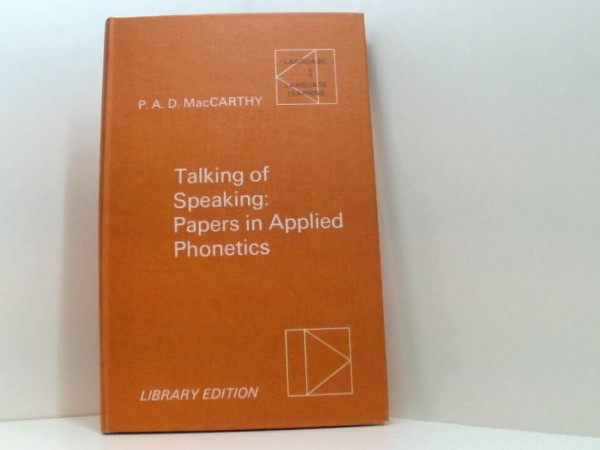 Talking of Speaking: Selected Papers (Language & Language Learning S.)