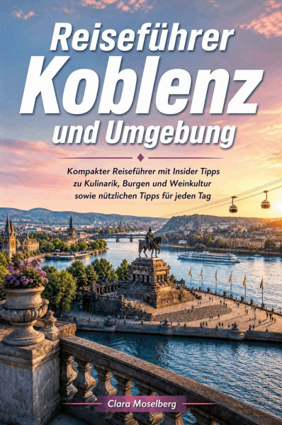 Reiseführer Koblenz und Umgebung: Kompakter Reiseführer mit Insider Tipps zu Kulinarik, Burgen und Weinkultur sowie nützlichen Tipps für jeden Tag