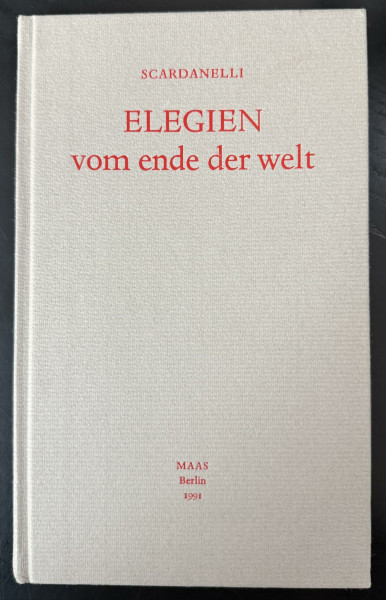 Elegien von Ende der Welt