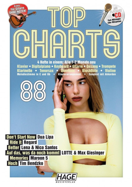 Top Charts 88 (mit CD)