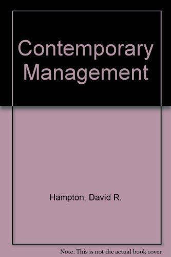Contemporary Management (Management S.)
