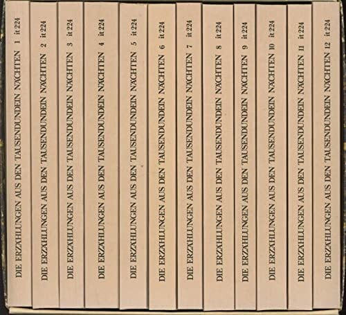Die Erzählungen aus den Tausendundein Nächten. Zum ersten Mal nach dem arabischen Urtext der Calcutter Ausgabe aus dem Jahre 1839 übertragen von Enno Littmann.