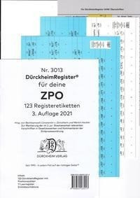 DürckheimRegister® ZPO-THOMAS-PUTZO-, 2. Staatsexamen