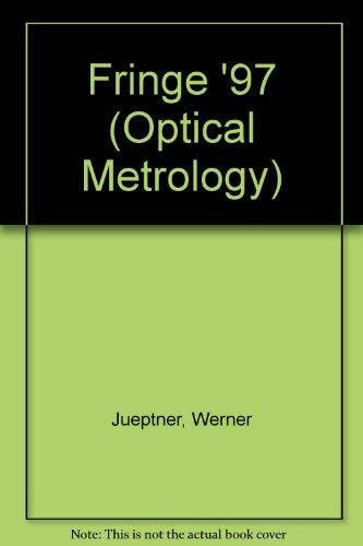 Fringe '97 (Optical Metrology S., Band 3)