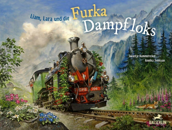 Liam, Lara und die Furka-Dampfloks: Bilderbuch