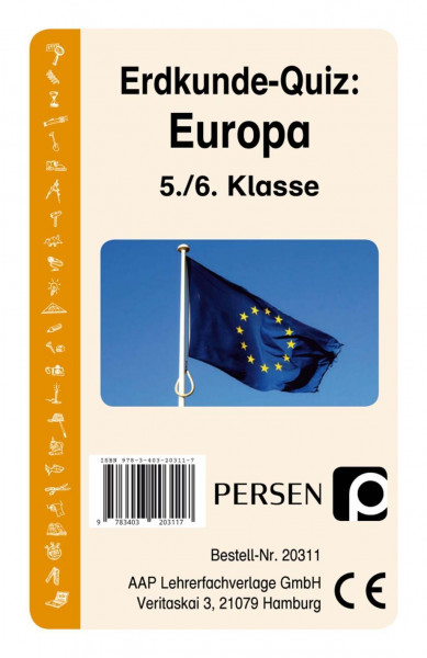Erdkunde-Quiz: Europa 5. und 6. Klasse