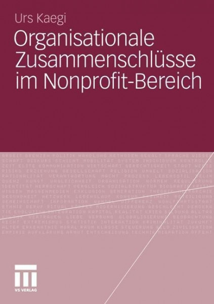 Organisationale Zusammenschlüsse im Nonprofit-Bereich