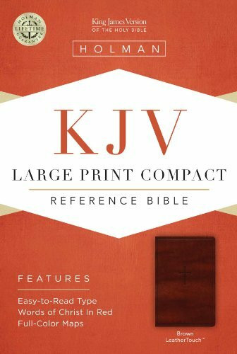 Large Print Compact Reference Bible-KJV