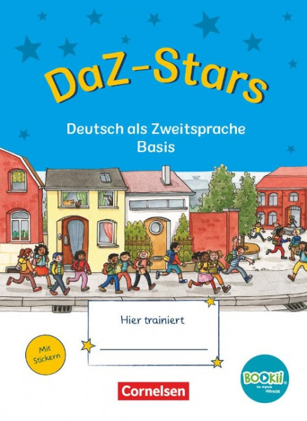 DaZ-Stars - BOOKii-Ausgabe - Basis. Übungsheft mit Lösungen