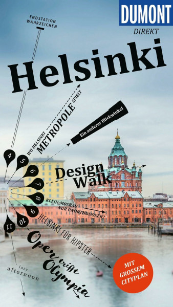 DUMONT direkt Reiseführer Helsinki: Mit großem Cityplan