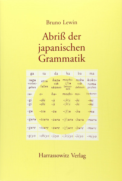 Abriss der japanischen Grammatik auf der Grundlage der klassischen Schriftsprache