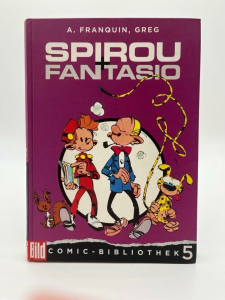 Spirou & Fantasio: Das Nest im Urwald; Der Plan des Zyklotrop; QRN ruft Bretzelburg (BILD Comic-Bibliothek)